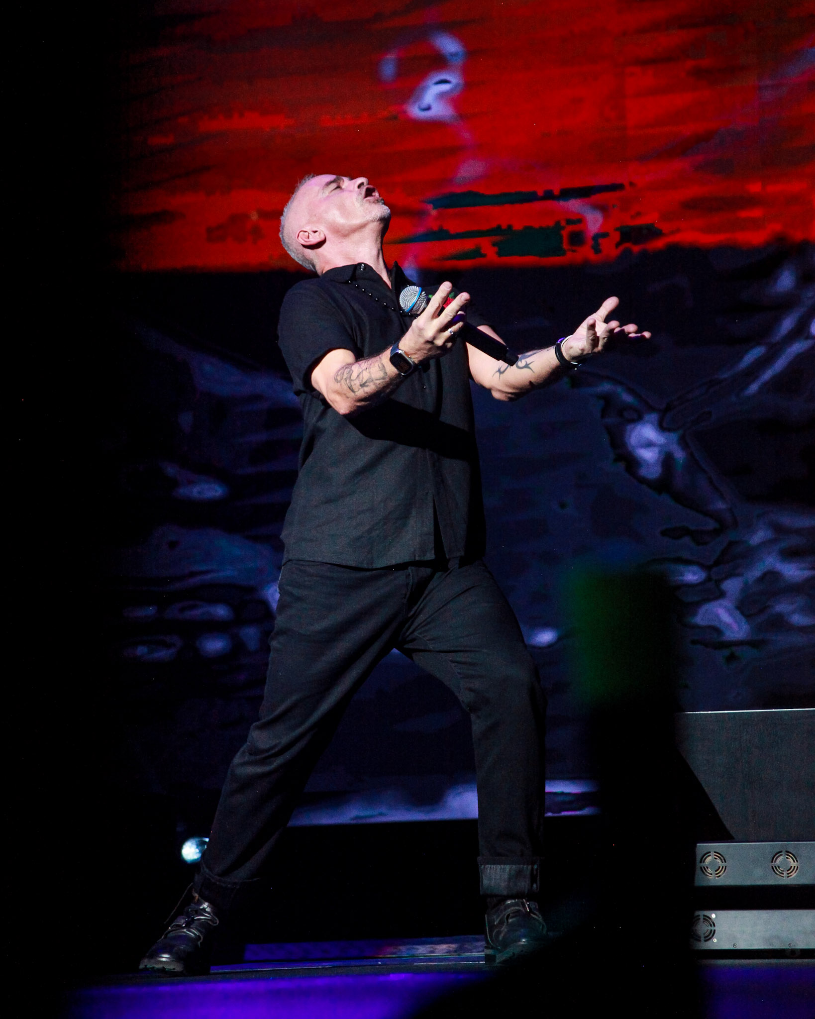 Review fotográfico de Eros Ramazzotti en Chile Música y Espectáculo