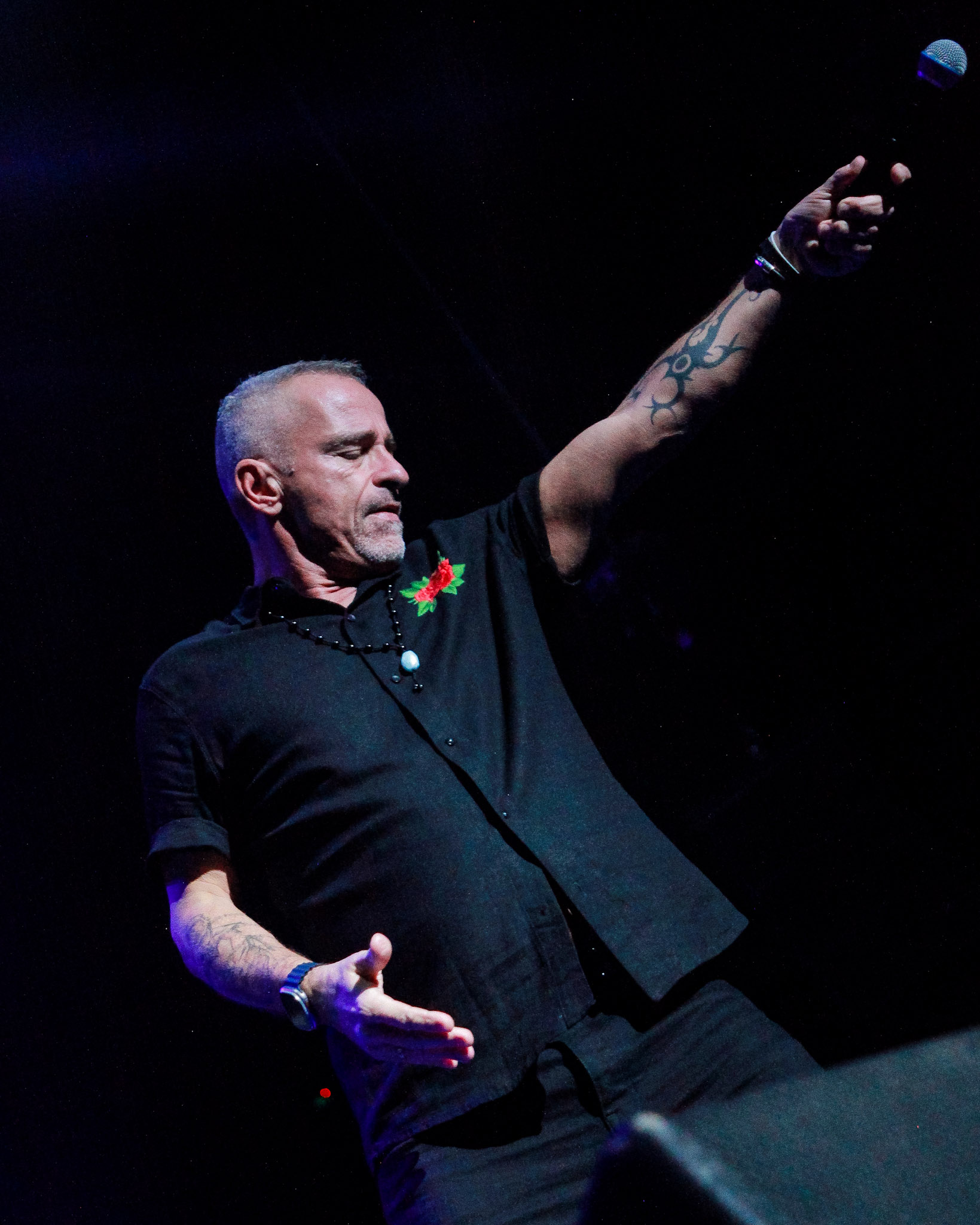 Review fotográfico de Eros Ramazzotti en Chile Música y Espectáculo