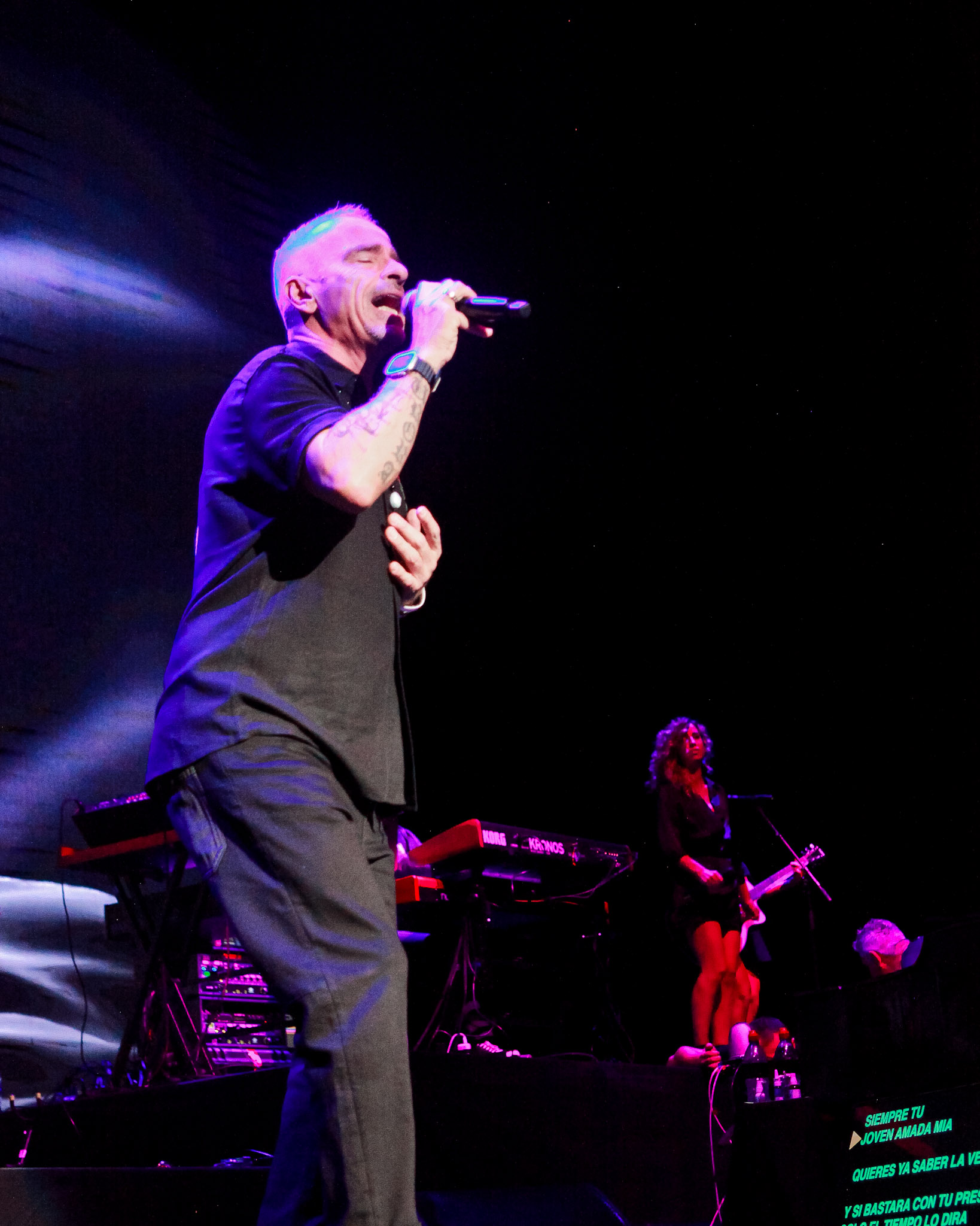 Review fotográfico de Eros Ramazzotti en Chile Música y Espectáculo
