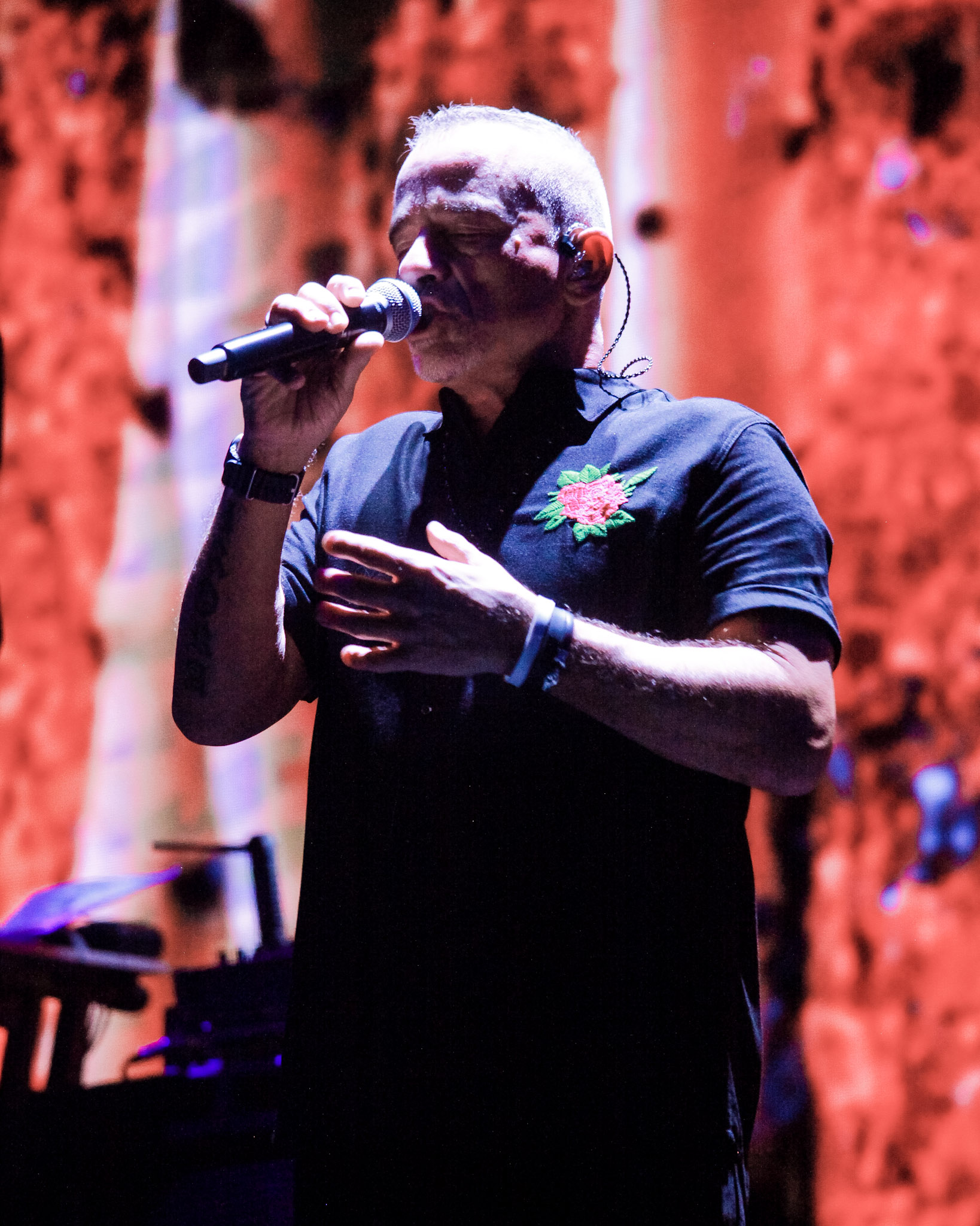 Review fotográfico de Eros Ramazzotti en Chile Música y Espectáculo