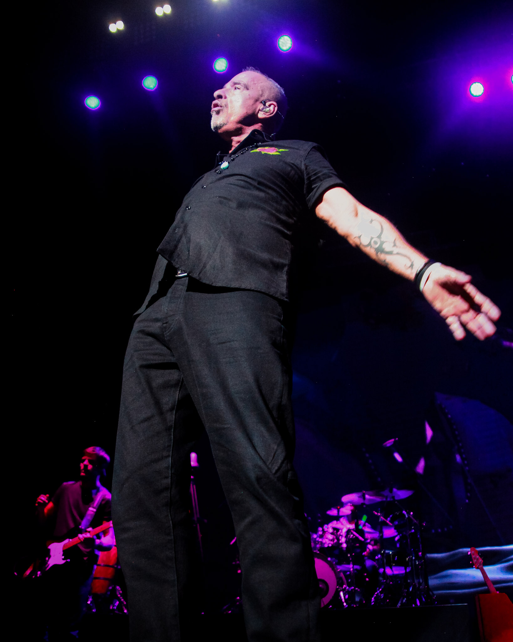 Review fotográfico de Eros Ramazzotti en Chile Música y Espectáculo