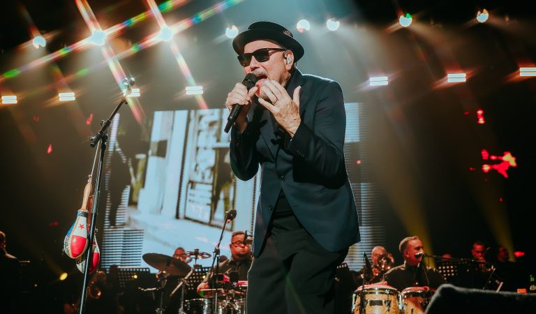 Rubén Blades con Roberto Delgado Big Band en Movistar Arena: El maestro y el prestigio poético